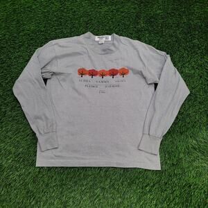 Vintage 80s Alpha-Gamma-Sigma AGS Long-Sleeve Shirt S/M 19x23 USA